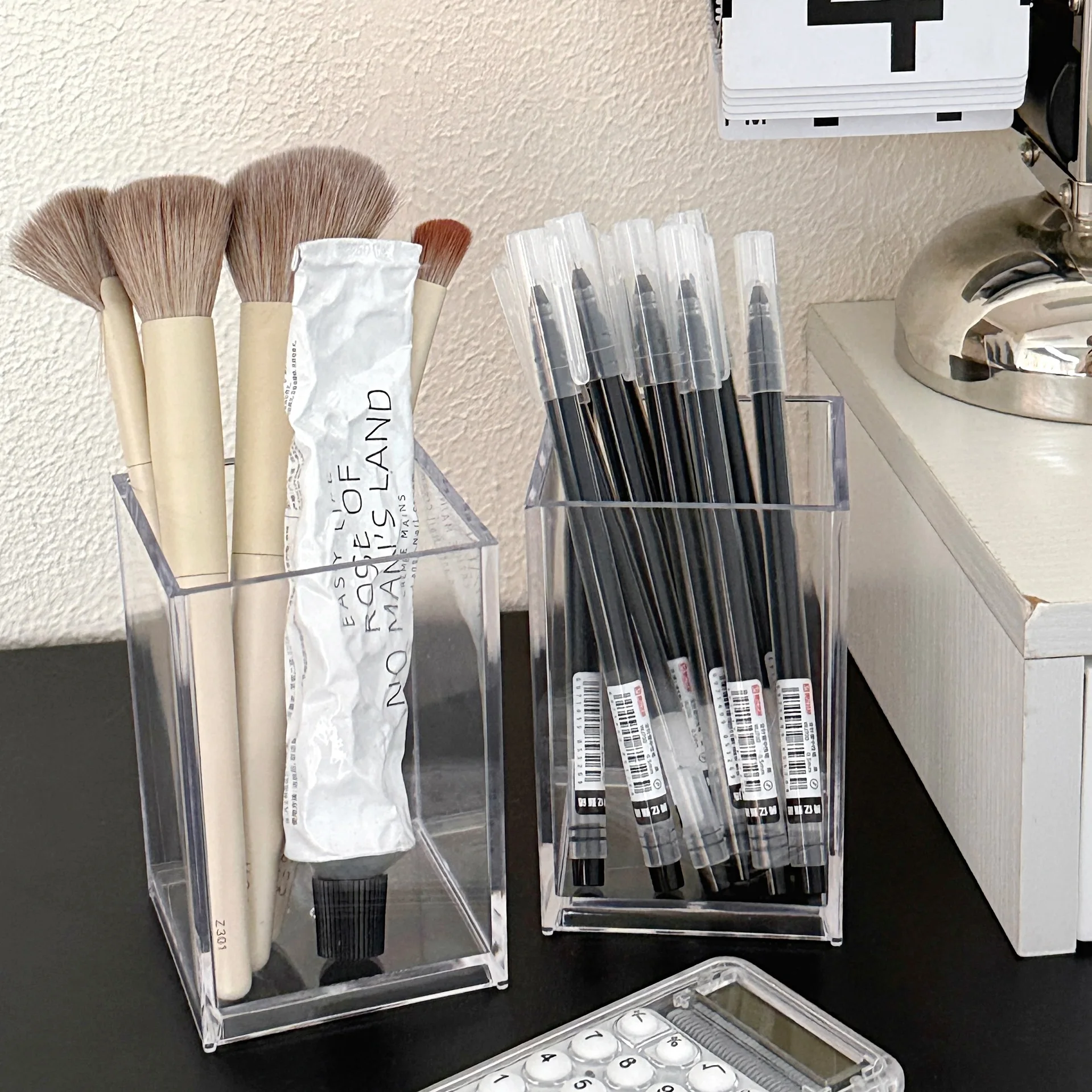 

5/6/11/21 Pcs Neutral Black Pen Student Minimalist Black Water Pen 0.5 Water based Signature Brush Test Pen