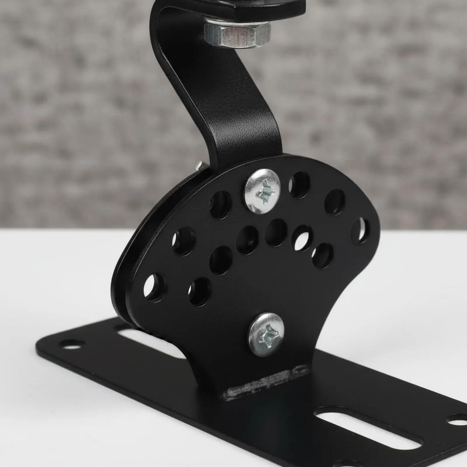 

2 регулируемых настенных кронштейна для динамиков с поворотом на 360° ° Поворотный потолочный держатель для динамиков, простая установка для KTV