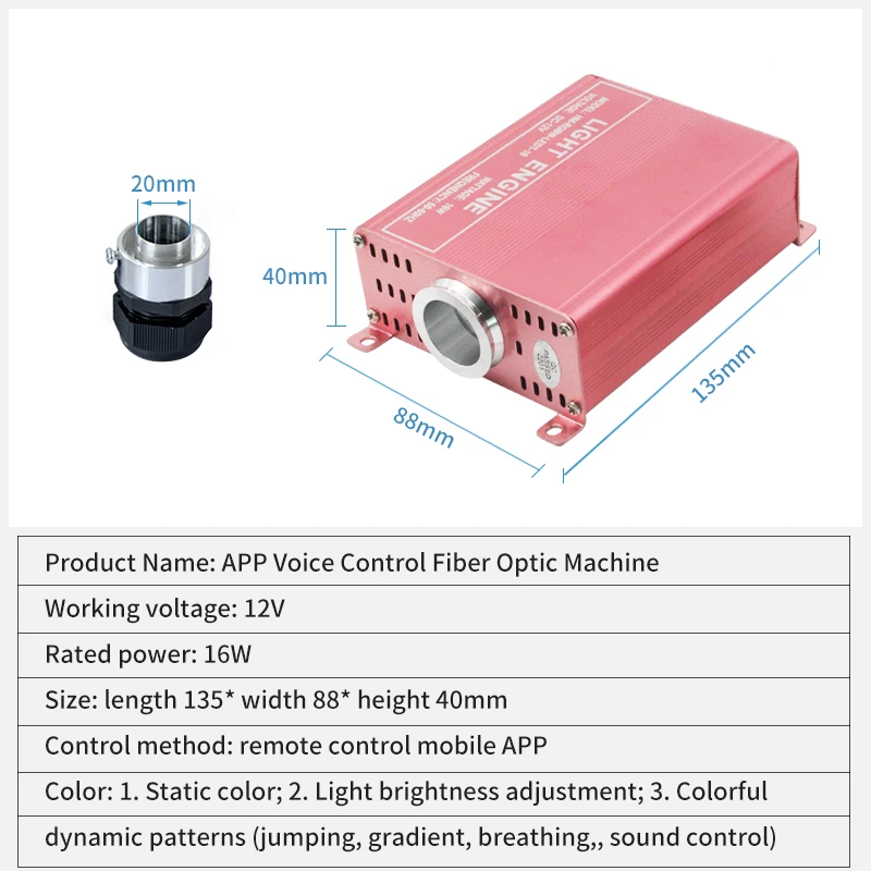 Carro modificado céu estrelado telhado céu estrelado app controle de voz do telhado do carro 12v colorido controle remoto kit luz atmosfera do carro