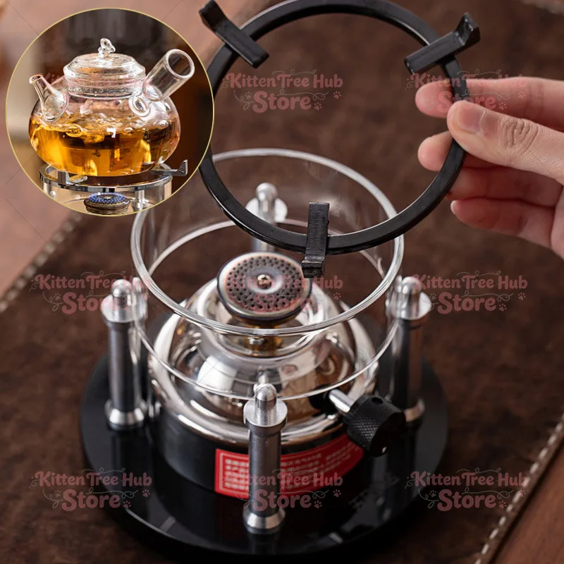outdoor portable outdoor high-end travel tea set, easy to boil water