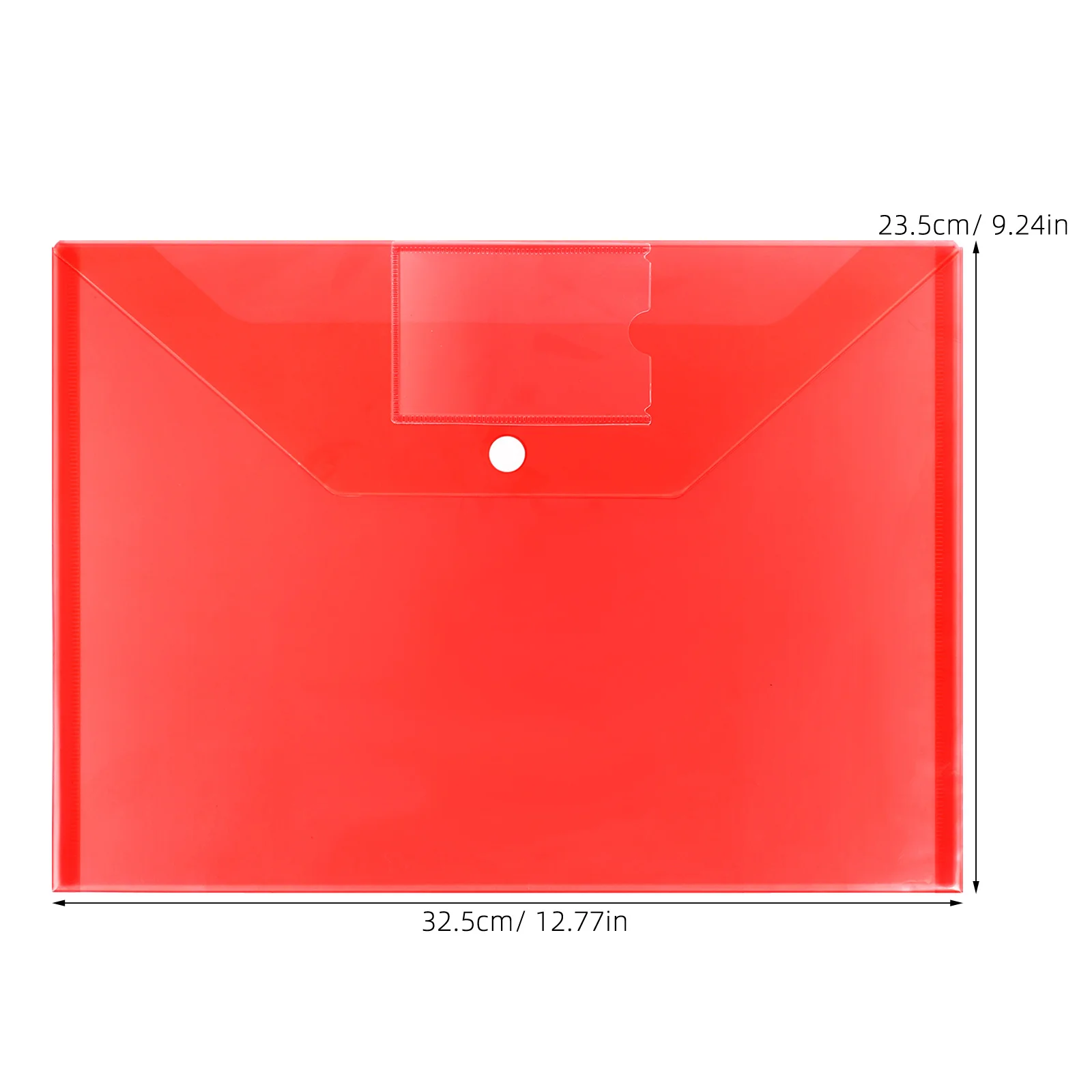 20Pcs File Envelopes Button File Folders Waterproof Tear-Resistant Document Storage Office Organizer Document Organizer