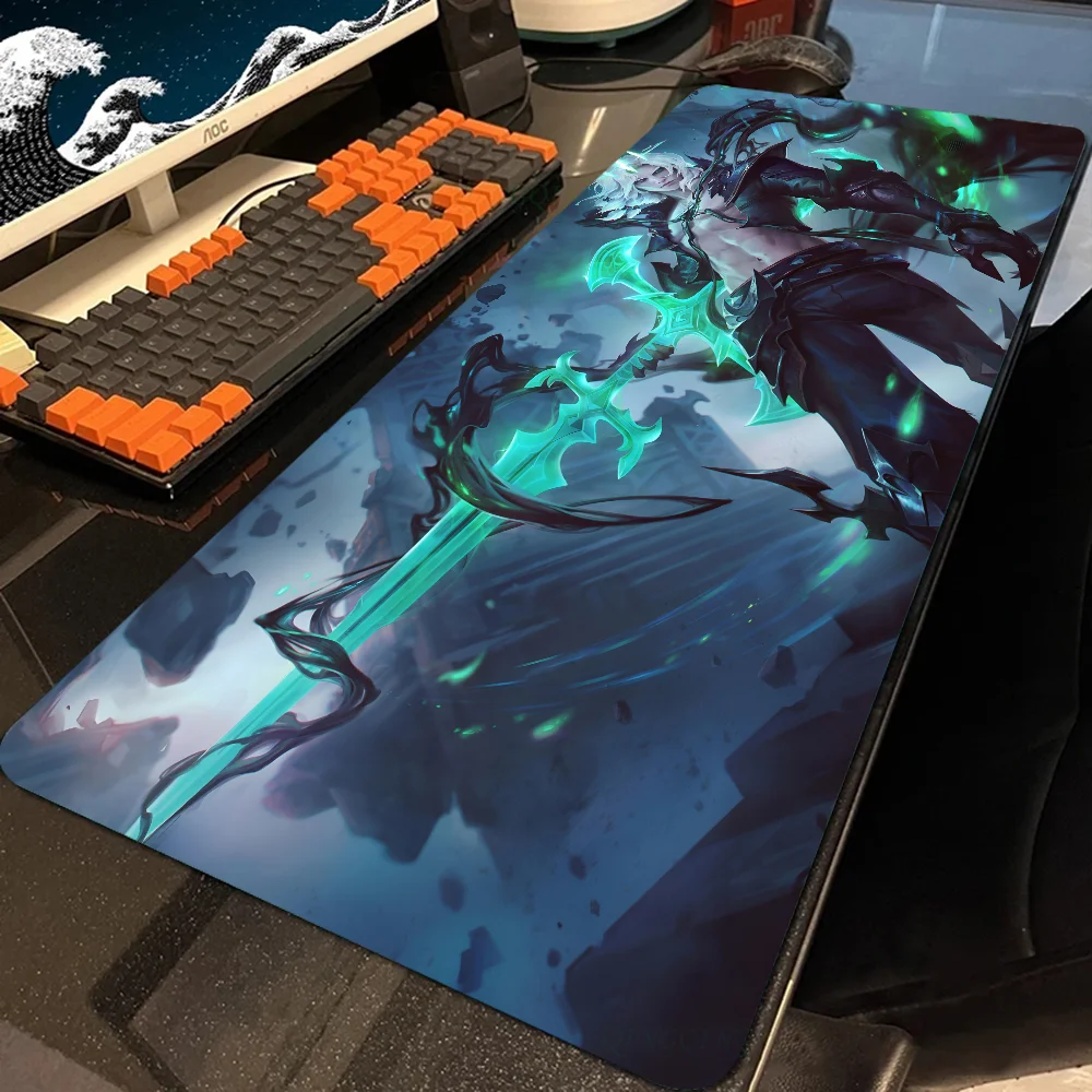 League Of Legends Viego Mousepad Large Computer Gaming Accessories MousePads Desk Mats Anti-slip Laptop Soft Mouse Pad