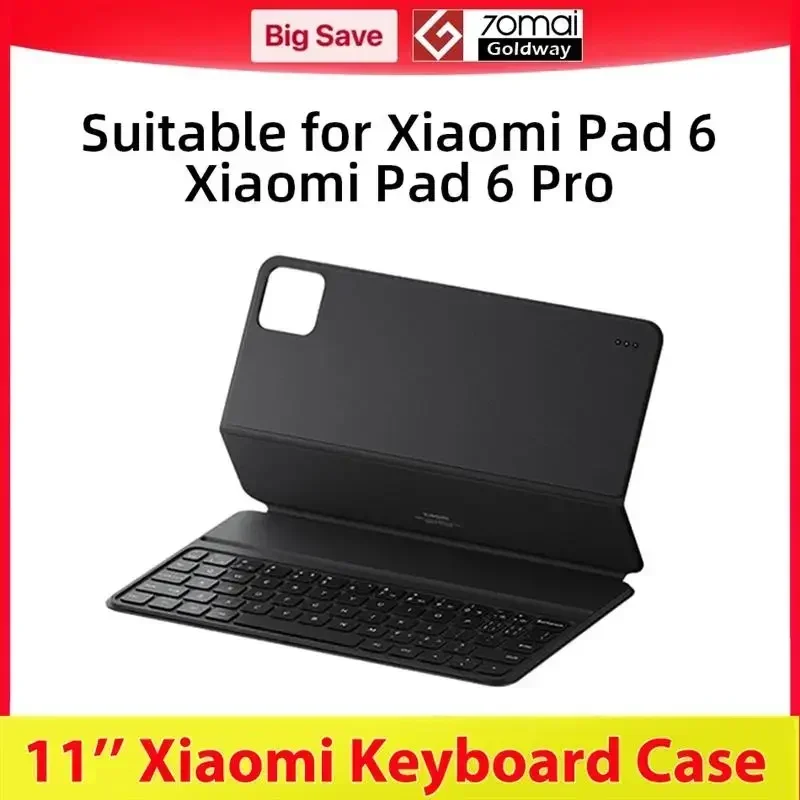 

Новый! Оригинальный чехол для клавиатуры Pad 6/6 Pro для MI Tablet 6 серии, магнитный корпус сенсорной клавиатуры, двусторонний защитный чехол из искусственной кожи
