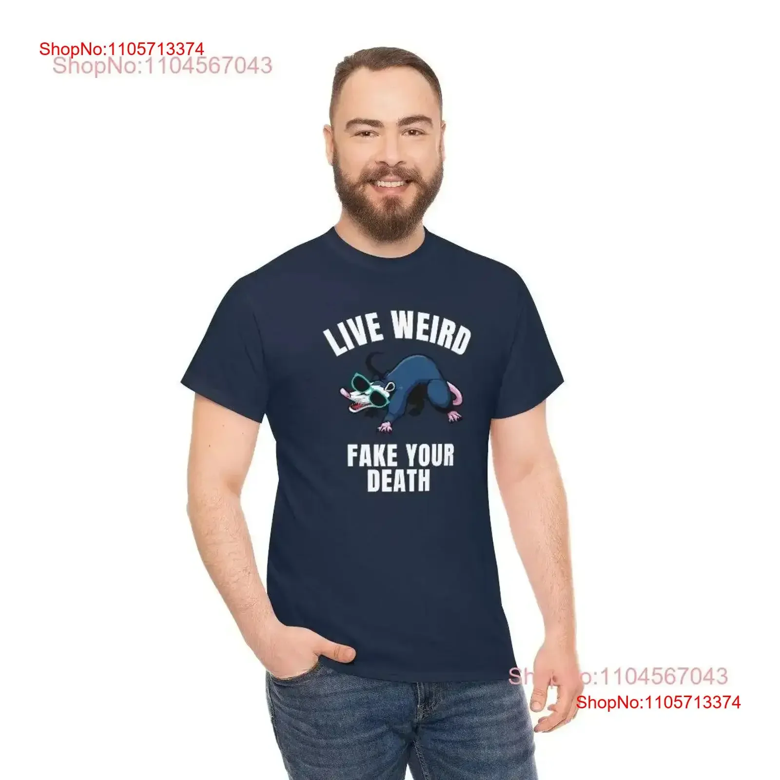Funny Possum T Shirt Opossum Animal shirts Awesome vintage Washed fashion Versatile Breathable Soft Unisex Casual