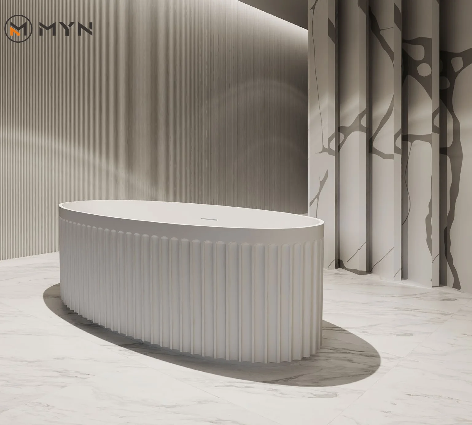 

Bathroom White Freestanding Acrylic Solid Surface Stone Resin Baignoire Badewanne Banheira Banera Bathtub