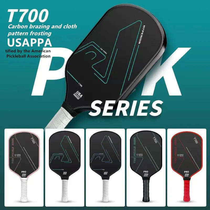 

Pickleball racket USAPA certified T700 carbon brazing professional event-grade pickleball racket has strong resilience and high