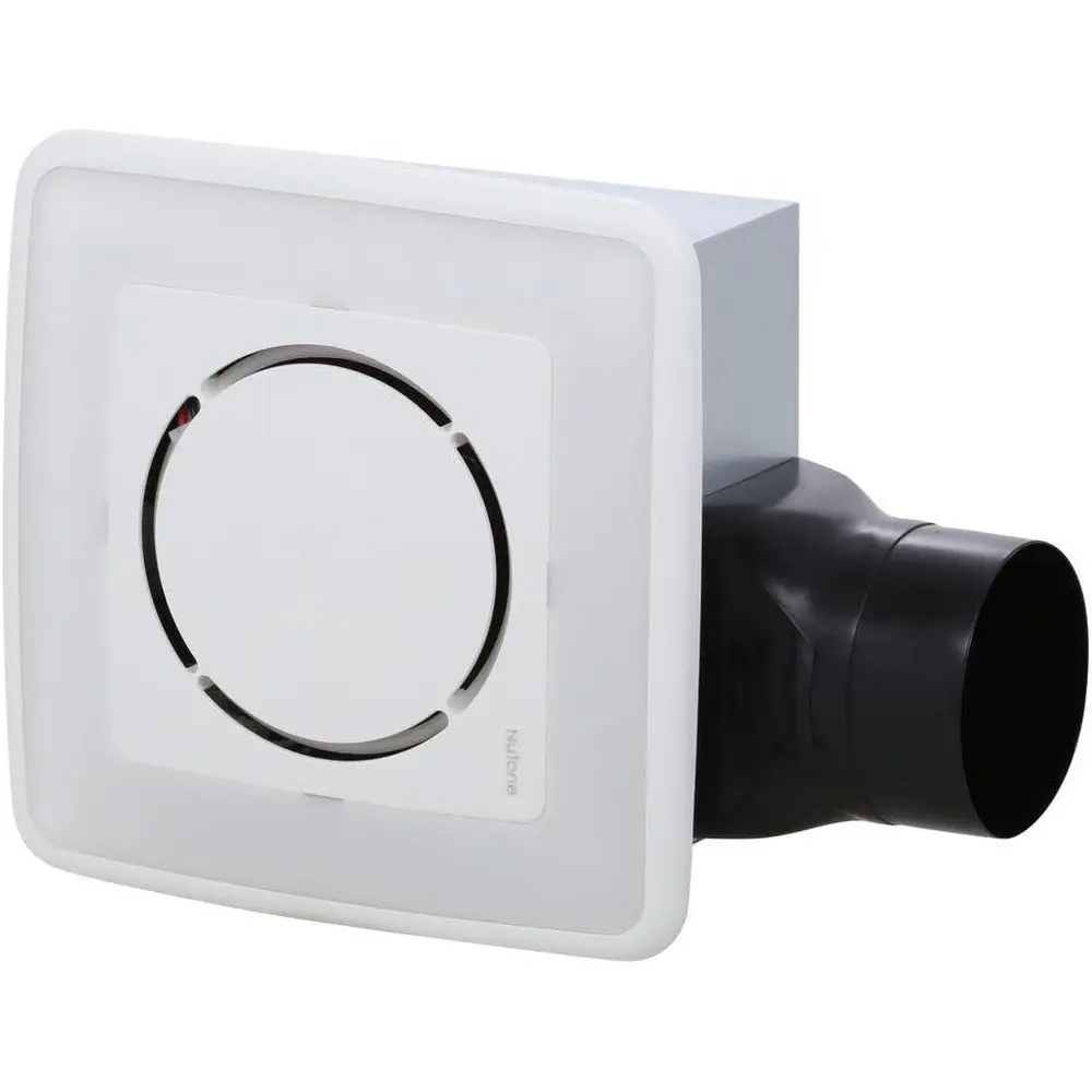 

100cm White Ceiling-Mounted Energy Star-Qualified Bath Fan with Surround LED Lighting