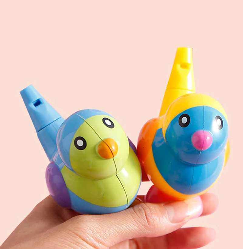 Coloured Drawing Water Bird Whistle Bathtime Musical Toy for Kid Early Learning Educational Children Gift Toy Musical Instrument