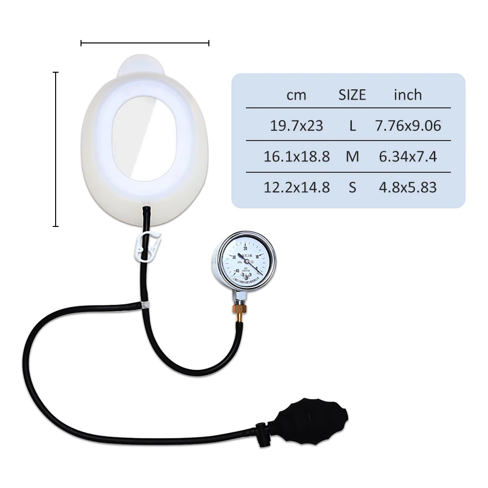 Pectus Excavatum Vacuum Bell,Pectus Excavatum Orthosis Brace,Sternal Depression Support Sunken Chest-Physical Chest Correction