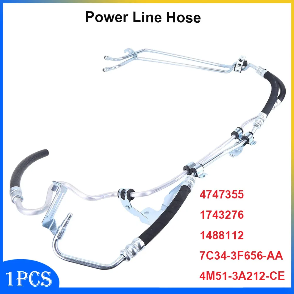 

Power Line Hydraulic Hose 4747355 7C34-3F656-AA 1743276 1488112 4M51-3A212-CE for Ford Focus MK2 C-Max 1.4 1.6