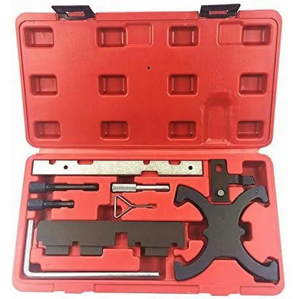 9x Engine Camshaft Timing Tool Kit For Ford 1.5/1.6L TI-VCT Duratec EcoBoost C-MAX Fiesta Focus Timing Belt Tensioner Locking