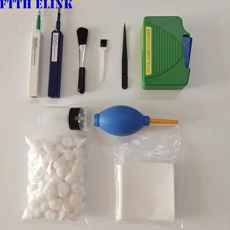 ชุดทําความสะอาดการเชื่อมใยแก้วนําแสง Miller Clamp เครื่องวัดพลังงานแสง เครื่องตัดปากกาแสงสีแดง เครื่องมือเช็ดทําความสะอาด