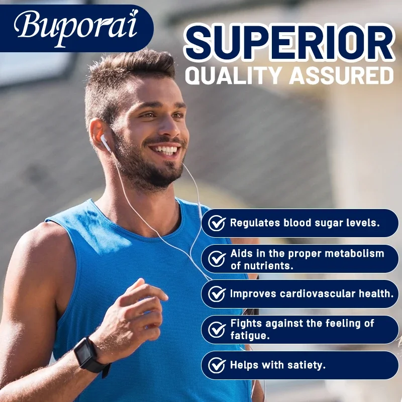 Chromium Picolinate - High Absorption, Non-GMO, Blood Sugar & Metabolism Support, Weight and Food Craving Management