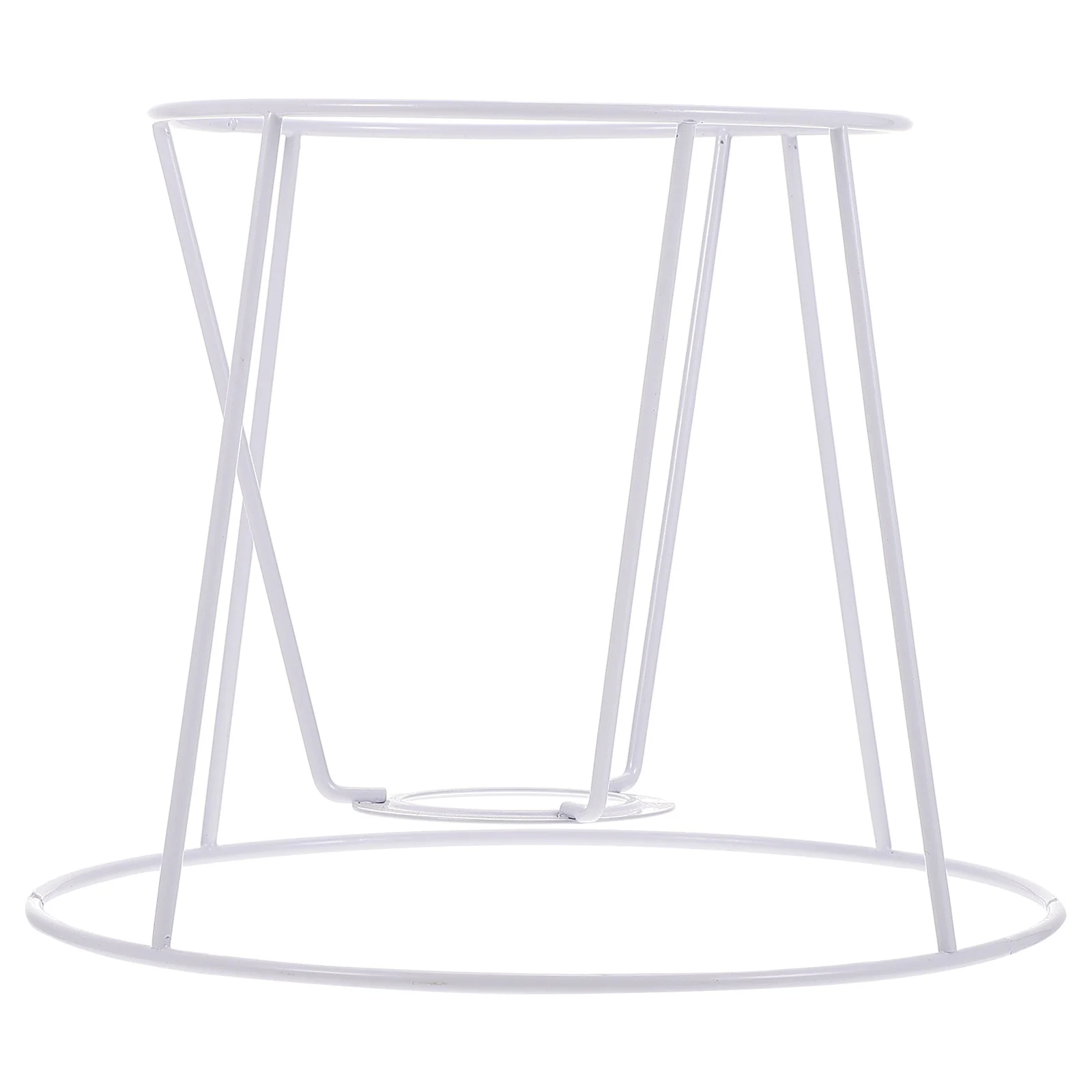 

1Pc Iron Pendant Light Frame Ceiling Lamp Holder DIY Chandelier Bracket for Art Lampshade Support Unique Lighting Fixture Design