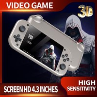 M17 Retro Handheld Video Game Console Open Source Linux System 4.3 Inch IPS Screen Portable Pocket Video Player 64GB 128GB