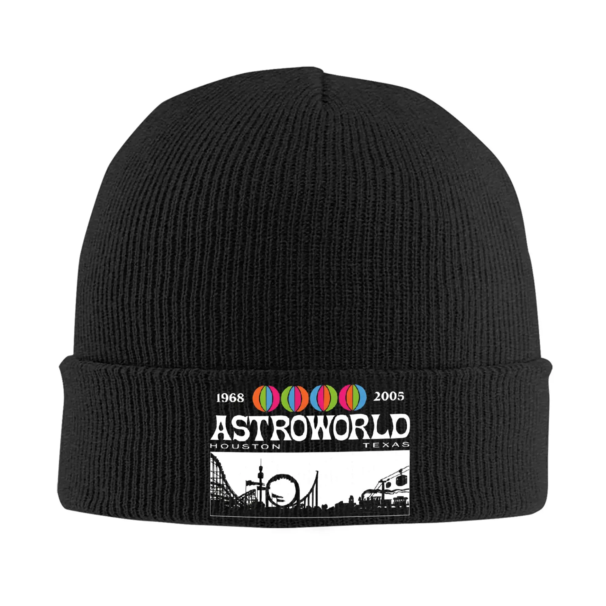 Astroworld Houston Travis  Knitted Hat Beanie Winter Hat Warm Unisex  New Travis Scott Caps Men Women Gifts