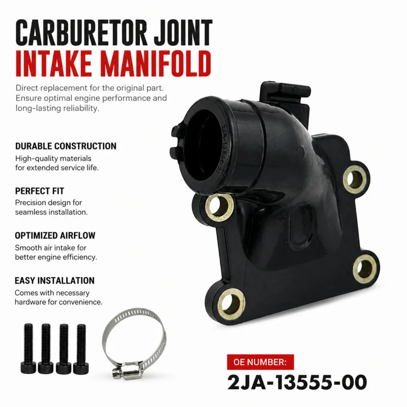 Intake Manifold Carb Boot Minarelli Vertical for Yamaha BWS MBK Booster Aprilia SR50 OE 2JA-13555-00