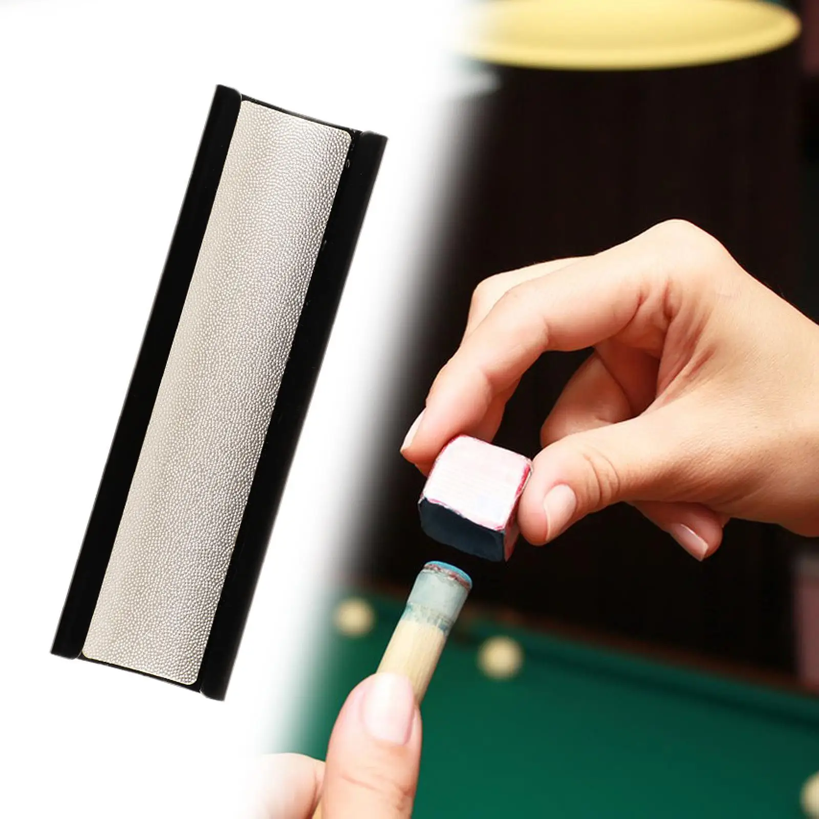 

Pool Cue Tip Shaper Polisher Improve Cue Accuracy Pool Stick Shaper Professional