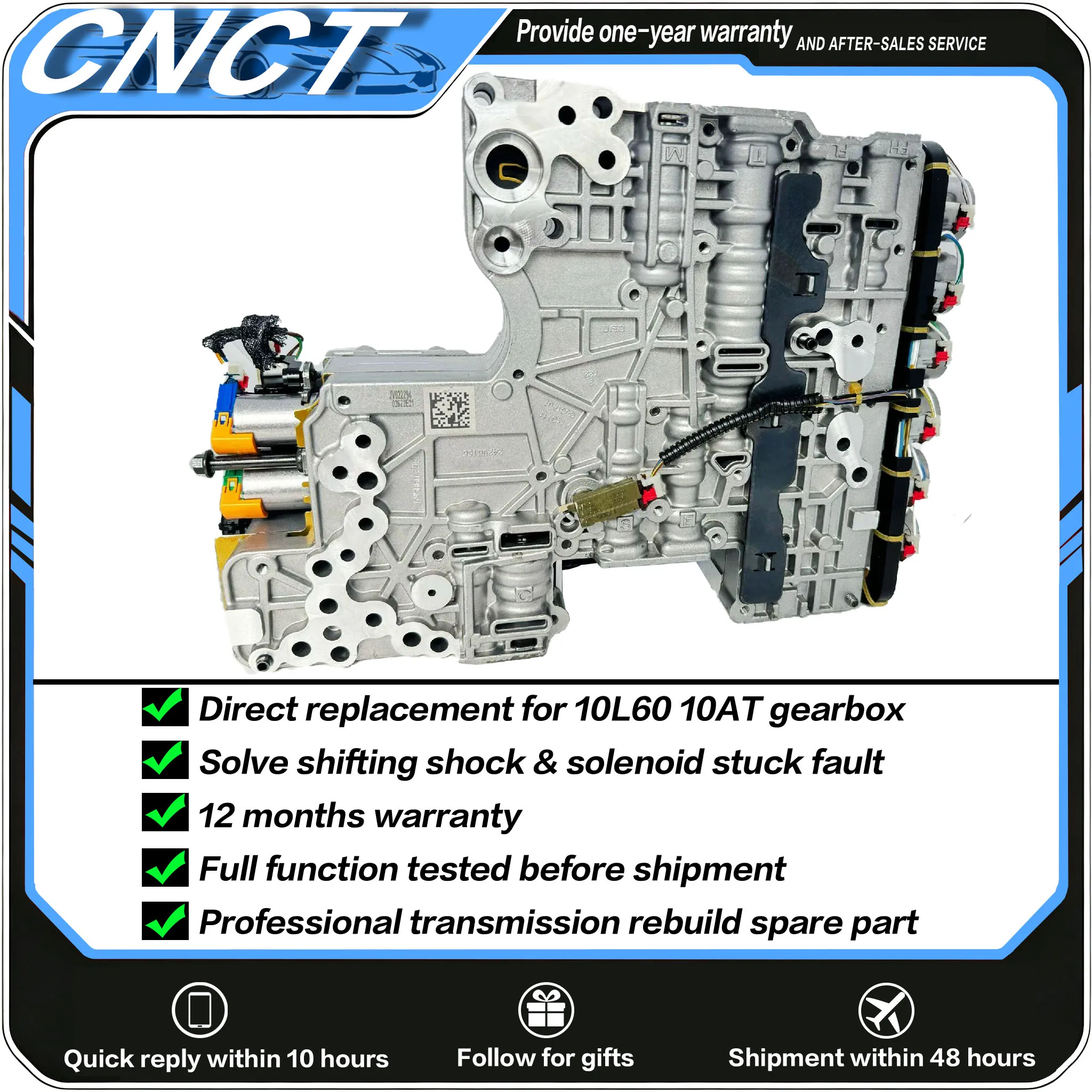 Original New 10L60 10L80 Transmission Valve Body For Cadillac CT5 CT6 GM 10AT Automatic Gearbox Replacement Assembly