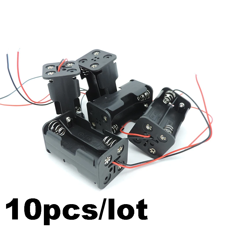 10Pcs Aa Battery Ho… - image