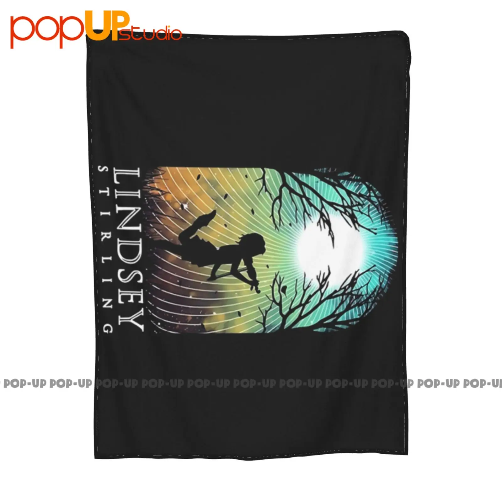 Lindsey Stirling Tultex Ladies Cut Music Box Tour Ultra-Soft Blanket Quilt Winter Sofa Cover Bed Covers