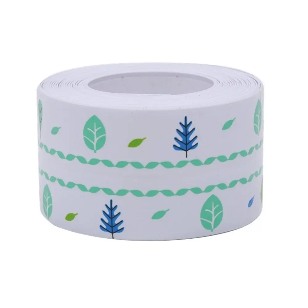 Fashion Anti Mold Kitchen Sink Waterproof Tape Self Adhesive Self Edge PVC Sealing Strip Seal Gap Sink Corner Tape Sink