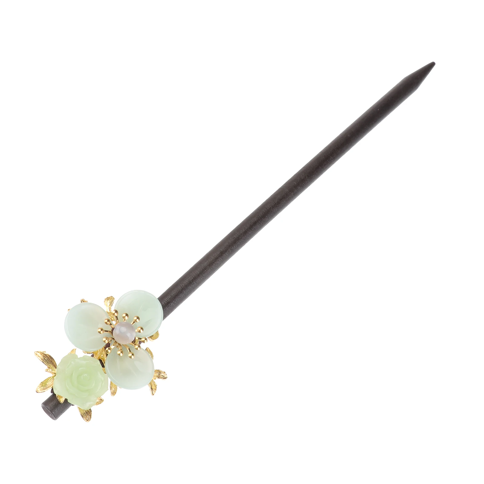 

Hair Accessories Classic Hairpin Stick Metal Rhinestone Clips Miss Vintage Pins