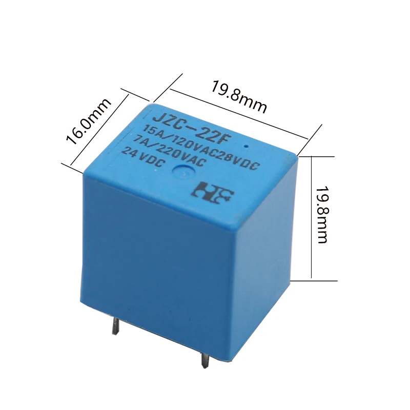 【3-1PCS】JZC-22F-5VDC 12VDC 24VDC 15A 5 universal