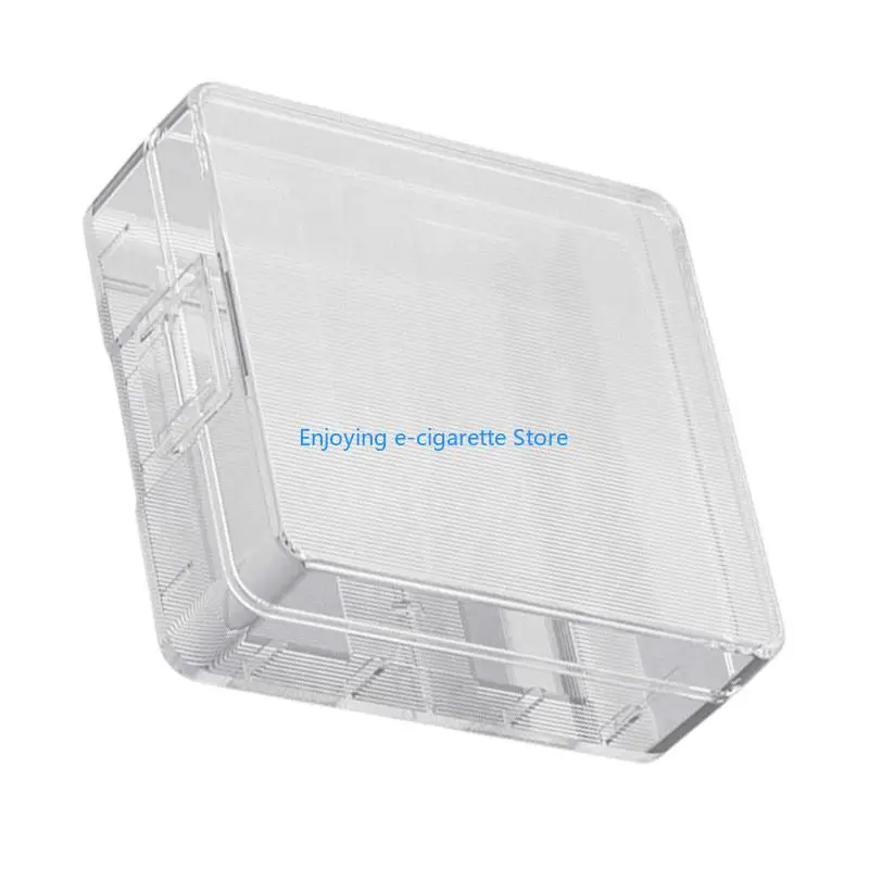 Ersatz-9-V-Batteriefach, transparenter Kunststoff-Organizer mit 2 Steckplätzen für die Aufbewahrung zu Hause, Werkzeugkästen und – Detail 8