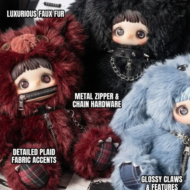 

Оригинальная коллекционная серия кукол Maymei Blind Box Rebel Doll: модные игровые аксессуары, таинственная коробка-сюрприз, рюкзак, подарочная игрушка. В наличии.