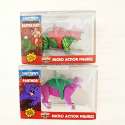 6cm He-Man battle cat panthor Masters and Universe action figure joint doll kids hard PVC