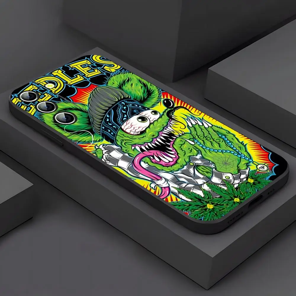 Tales Of The Rat Fink Phone Case for Samsung S24 Ultra S22 S23 S20 Fe S21 Plus Galaxy A54 A34 A24 A53 M54 Note 20 Back Cover