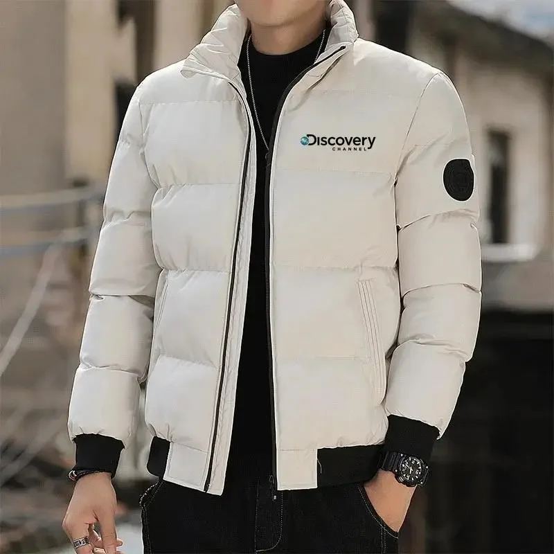 2024 Herren Parkas Mode Neue Warme Jacke Winter Mantel Lässig Herren Outdoor Jacke Herren Winddichte Baumwolle Daunenjacke