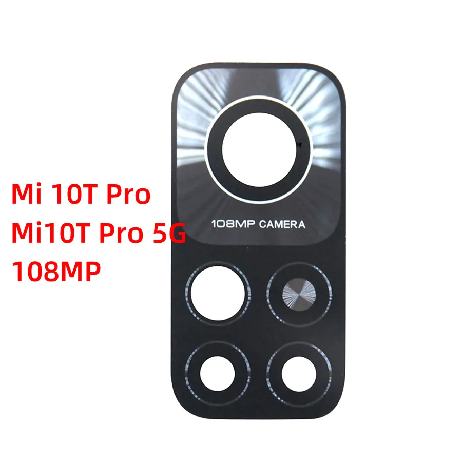 Peças de reparo para smartphone xiaomi, película de vidro para tela e câmera traseira xiaomi mi 10t/10t pro