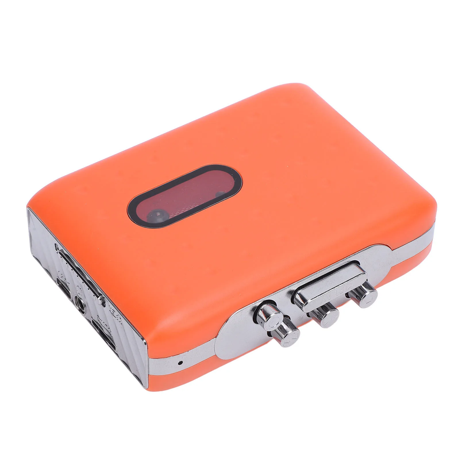 Cassette Player Cassette To Digital Converter 3.5mm Headphone Jack Fast Forward and Rewind with Built in Microphone for Walking