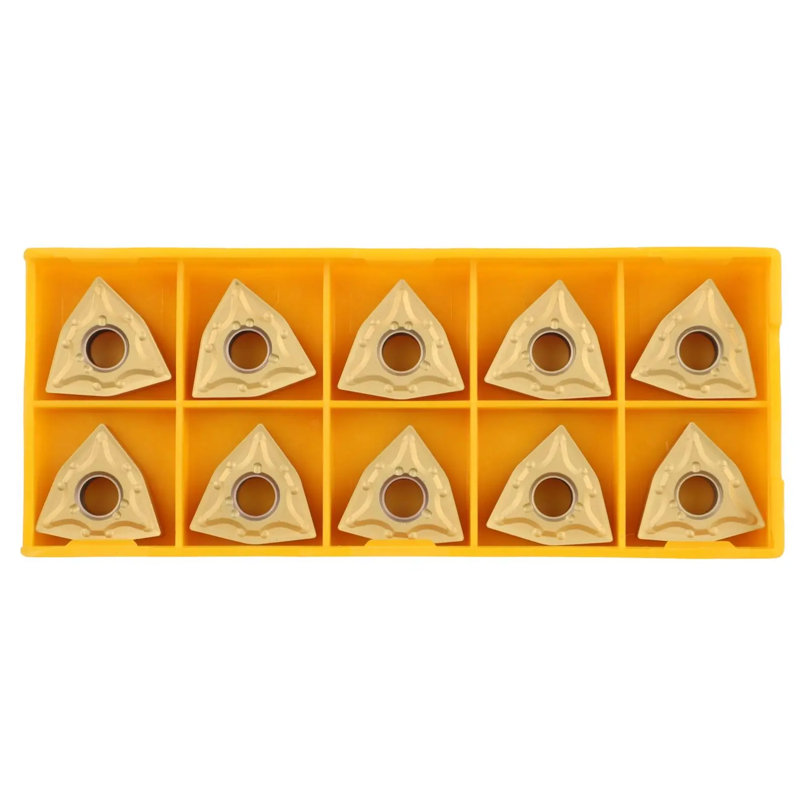 WNMG080404 MA Insert for CNC Lathe Applications Featuring High Wear Resistance and Consistent Cutting Performance 10 pcs