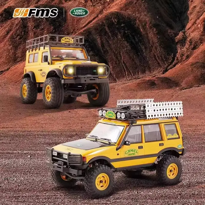 

Instock Fms Fcx24m Camel Trophy 1:24 Scale Simulated Defender 90/110 First-Generation Range Rover And Discovery Crawler Toy Gift