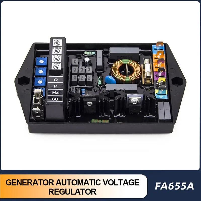 N10R-M16FA655A AVR For Marelli Generator Automatic Voltage Regulator Control Module Single 3-Phase Alternator Stabilizer Unit