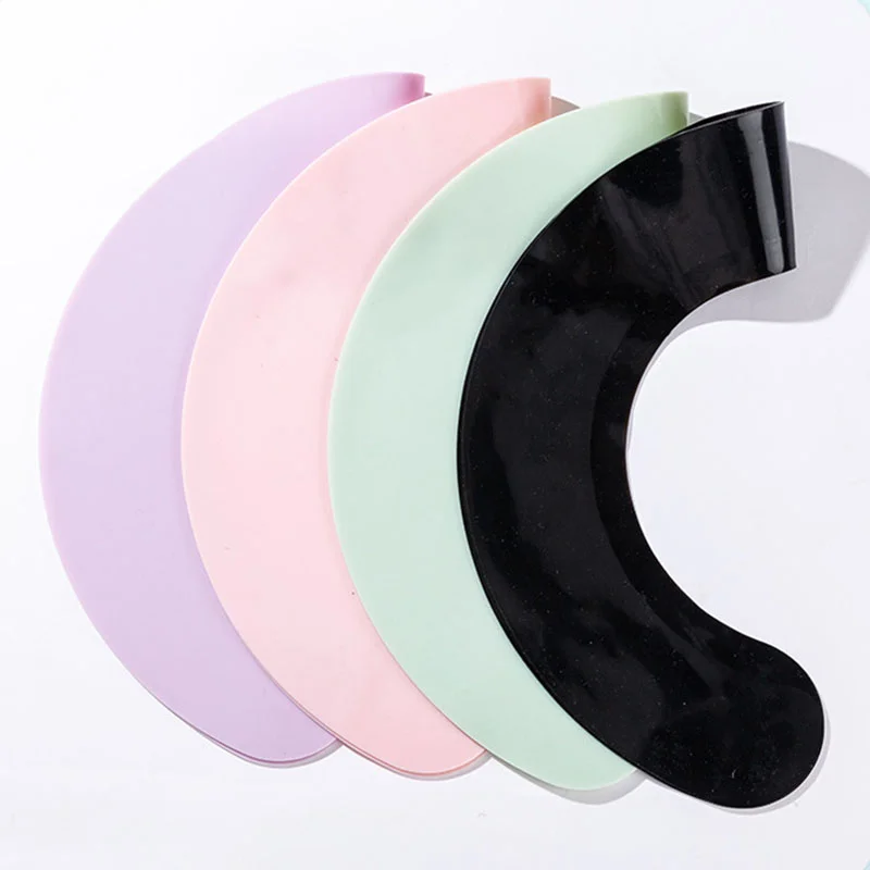 Hair Dye Silicone Pad Neck Waterproof Salon Foldable Durable Shoulder Pad Hairdressing Stylist Cutting Collar Tool Peluquería