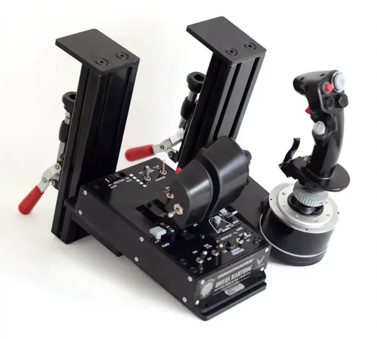 For X56/VKB Saitek Evo Desktop Mounting Bracket Upgraded Version Rocker Support X55Tumaster Fatos Hotas Pig Rod