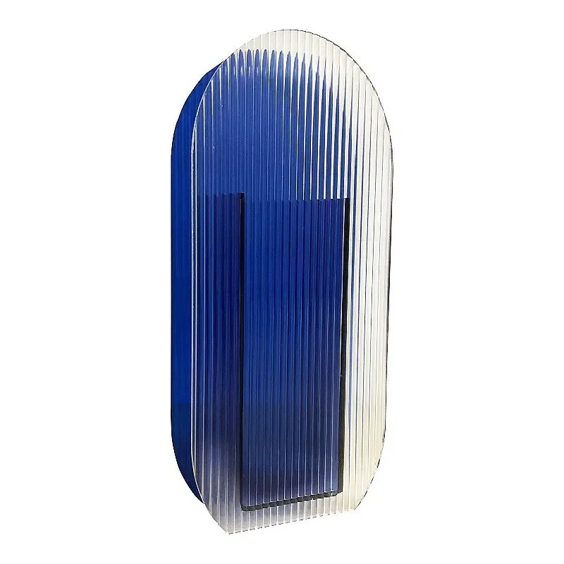 Acrylic Flower Vase Colorful Modern Contemporary Design Floral Container Decoration For Home Office Customizable color