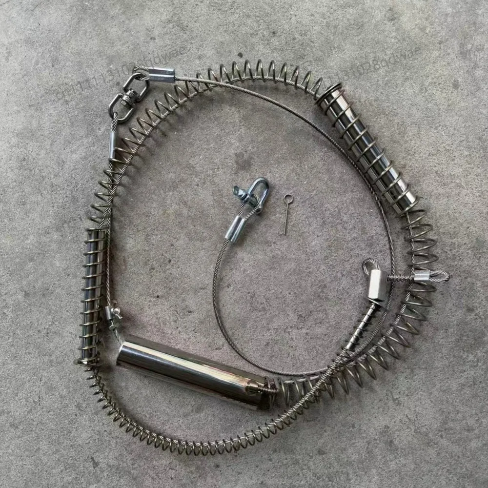 1PC Stronger Spring For the Wild Boar Trap Fox Mouse Trap Replacement With Nuts Diameter 5 MM