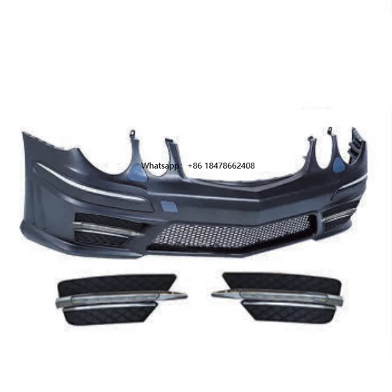 

FOR E W211 LOOK E63 FRONT BUMPER+LED 2007-2009