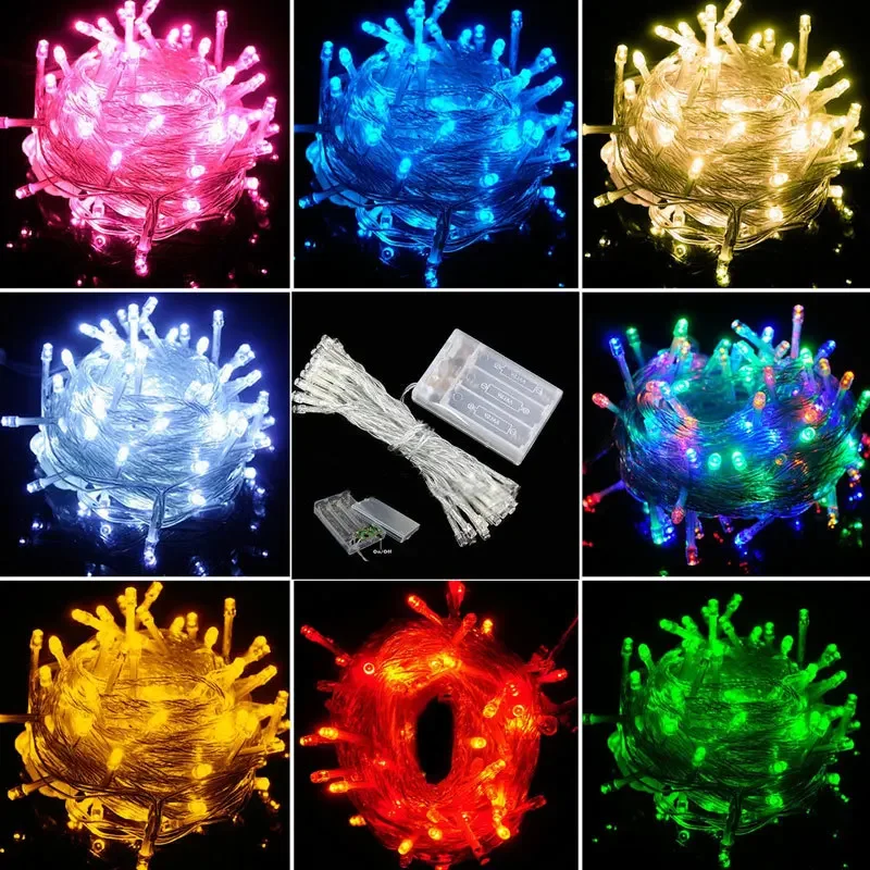 2/3/4/5/10 Meters LED String Light Garlands Outdoor for Christmas LED Decoraction Fairy Lights Home Wedding Party Holiday Lights