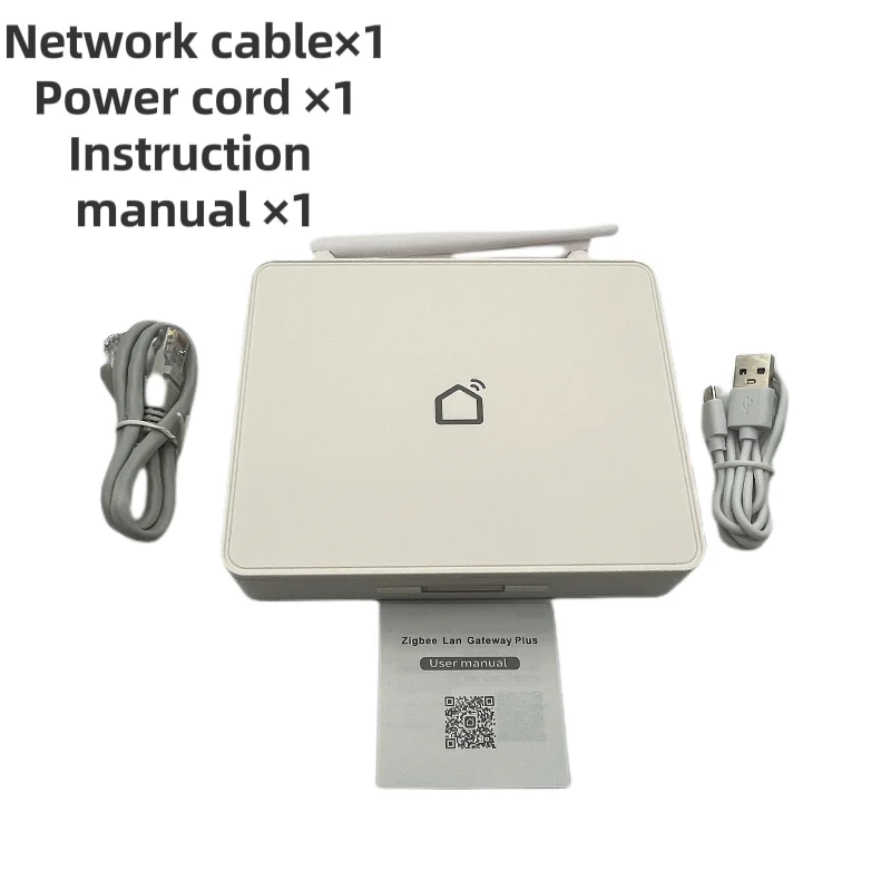 Gerbang kabel yang ditingkatkan Tuya Zigbee, dengan sinyal antena yang ditingkatkan, berfungsi sebagai pusat kendali untuk semua perangkat di dalam rumah.