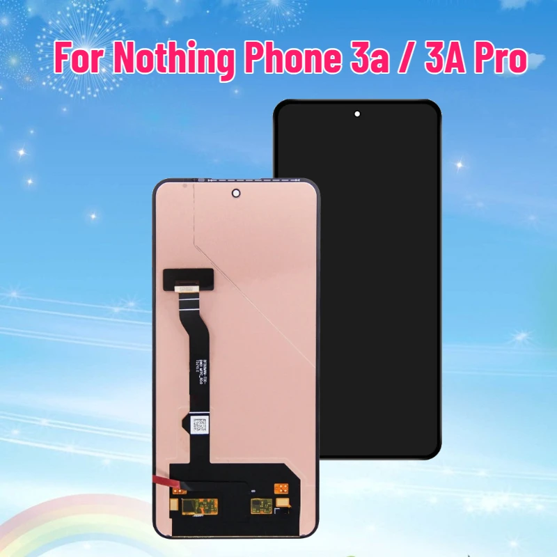 

TFT for Nothing Phone 3a / 3A Pro LCD A142 Display Touch Screen Digitizer Assembly for Nothing Phone 3A Screen Replacement