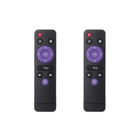 2X MX9 4K Android Set-Top Box Remote Control For RK3328 MX10 RK3328,Black