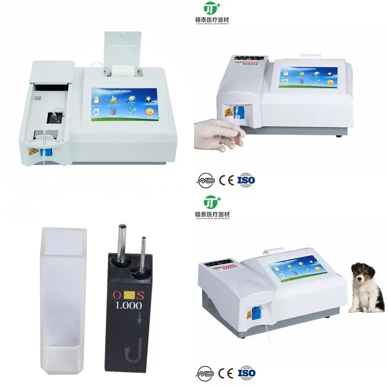 for Laboratory Clinical Touch Screen Serum Plasma Test Analysis Biochemical Semi-Automatic Biochemical Analyzer