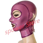 transparent latex full mask fetish