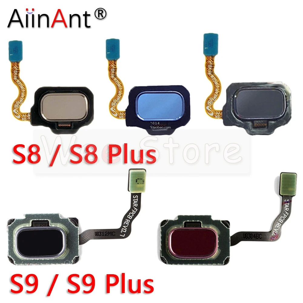 

Back Home Button Touch ID Key Fingerprint Sensor Flex Cable For Samsung Galaxy S8 S9 Plus + G950F G955F G960F G965F